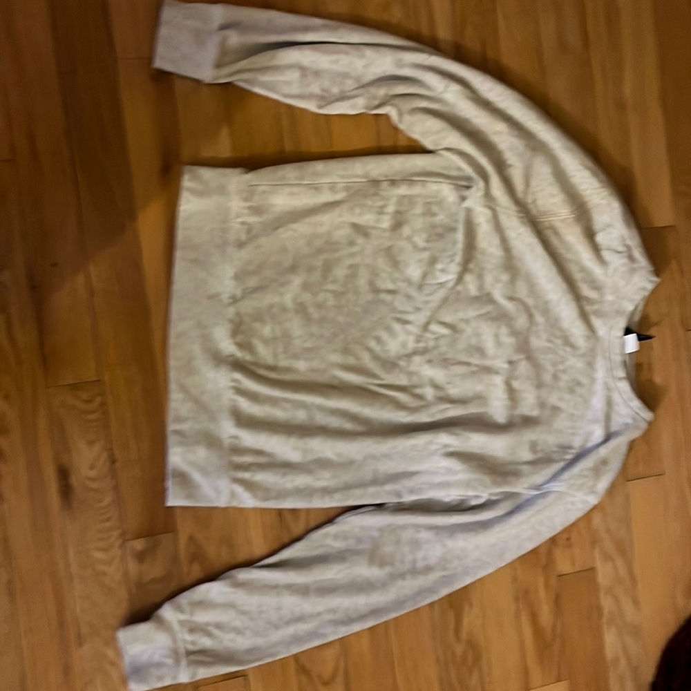 White crew neck
